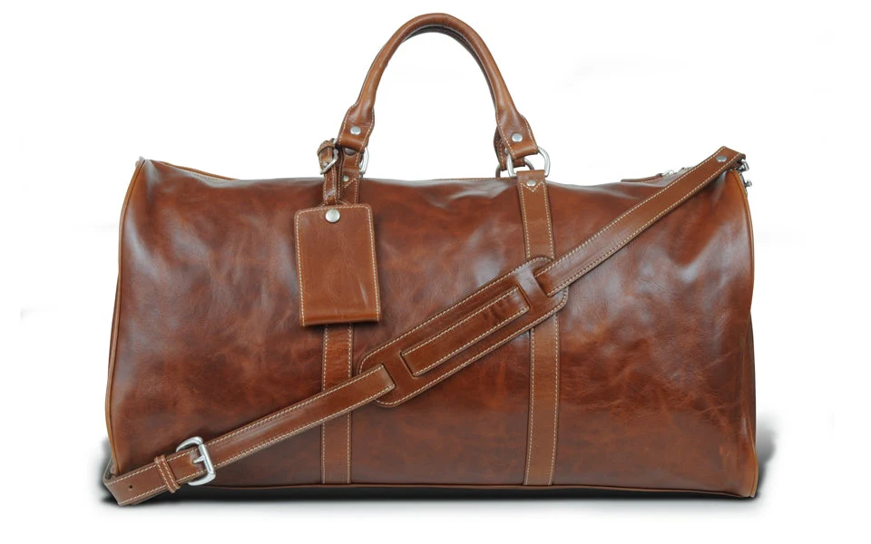 Belmont Cabin Bag in Florentine Leather