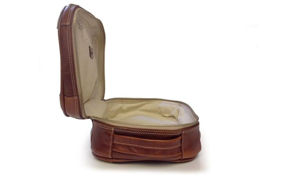 Doppelt Shaving Kit in Florentine Leather - Image 4