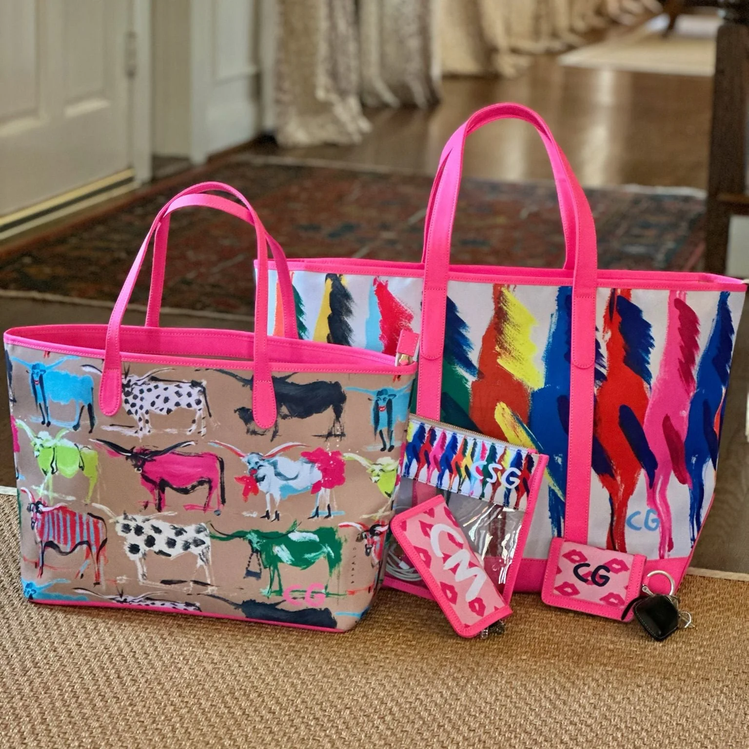 St. Anne Zippered Tote × Drawbertson - Image 4