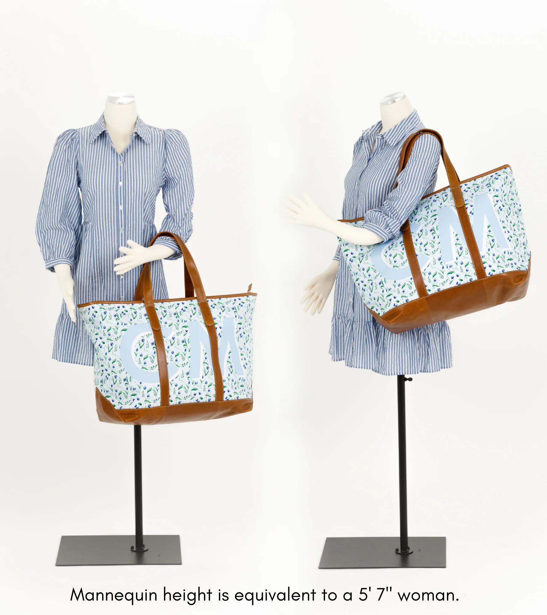 St. Charles Zippered Yacht Tote - Image 4