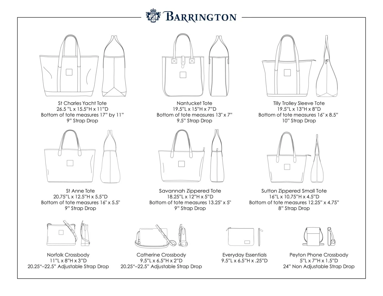 St. Anne Zippered Tote - Image 4