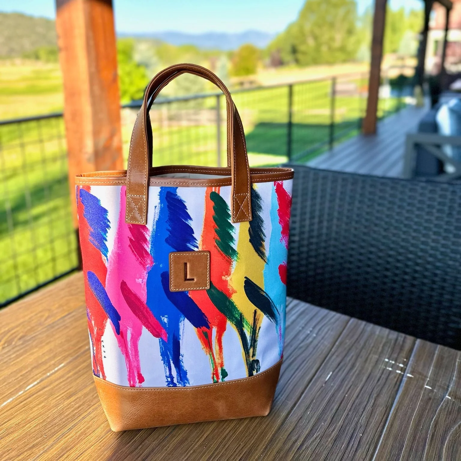 Westport Wine Tote × Drawbertson - Image 4